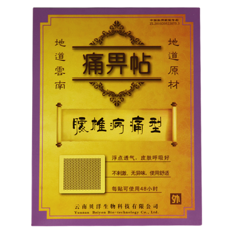 远红外贴(原产品名称;痛畀贴)腰椎病痛型(其他)