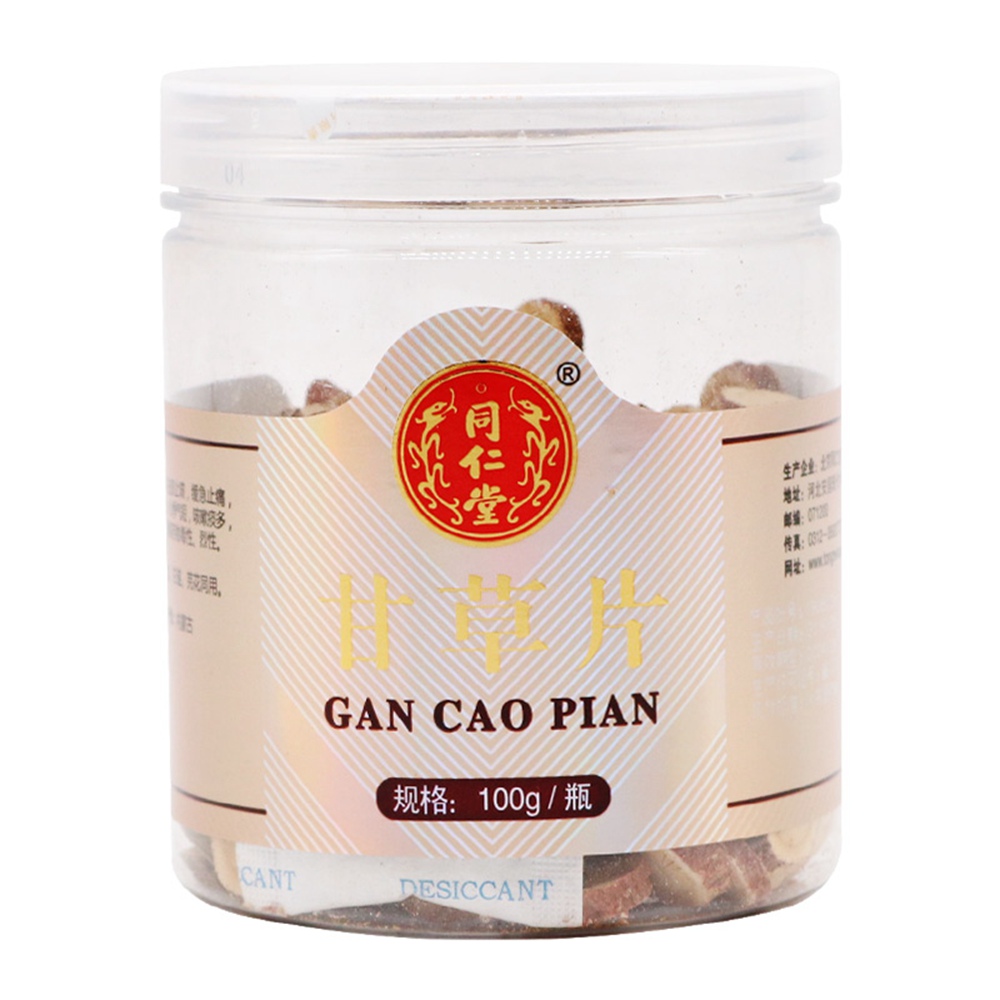 其他参数产品名称甘草片(北京同仁堂)品牌北京同仁堂产品规格100g适用