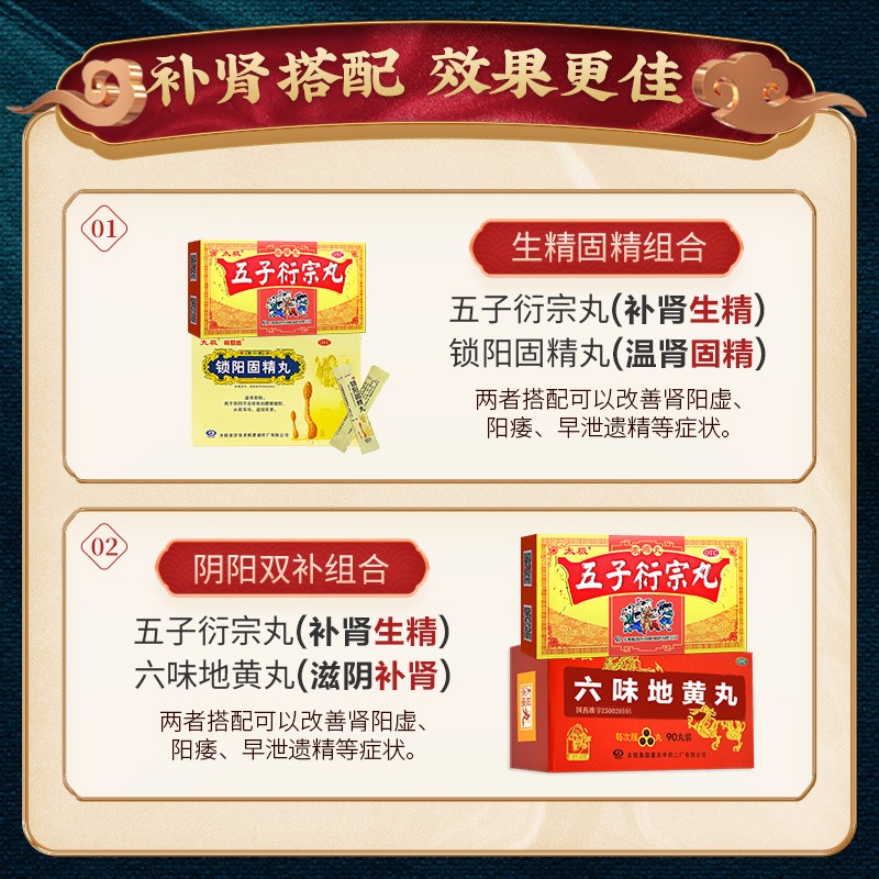 丸)(太极)(五子衍宗丸(浓缩丸))_说明书_作用_效果_价格_百度健康商城